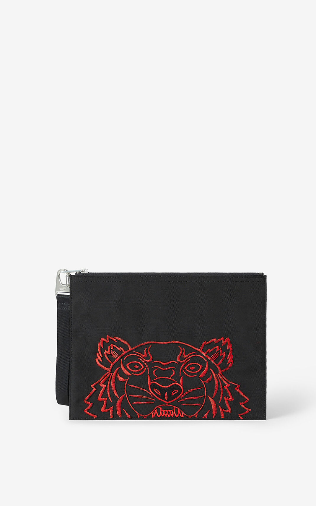 Clutch Kenzo Kampus Tiger large Hombre Negras - SKU.5071797